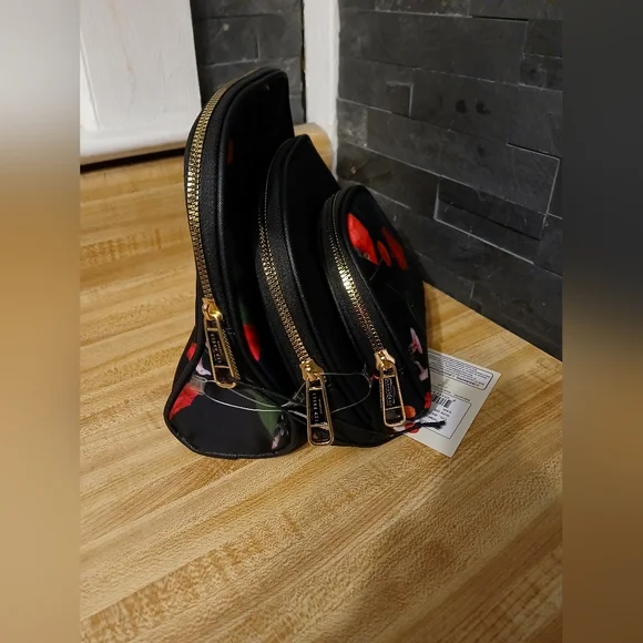 SOLD OUT Trd Baker NWT 3 In 1 Cosmetic Bag Set - Picture 6 of 6